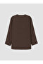 Nevavm Double-Breasted Collar Textured Modal Blend Women's Kimono with a Difference - 6