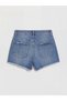 Trendlucky Women's Jean Shorts with Ripped Detail - 6