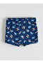Nevavm Printed Boys' Swim Shorts with Difference in Color
