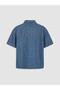 Nevavm Oversize Women's Jean Shirt with a Difference - 6