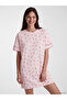 Alita City Cherry Patterned Women's Nightgown with a Difference - 2