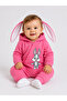 New Season Multi-Style Unisex Rabbit Baby Jumpsuit 3-16 Months - 2