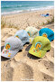 Modern Dinosaur Embroidered Baby Sun Hat - Cool and Protective - 0-18 Months (Size 44-46 cm) - 7
