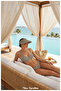 New, Striped, Crown-Shaped Visor Hat for Women, (Size, 57-58 cm) - 4