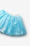 Blue Sequined Girl's Skirt - Gracie - 6