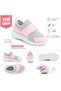 Tedy Unisex Children's Laceless Velcro Comfortable Flexible Daily Sneaker Sports Shoes Zyn124 - 4