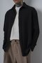 Men's Embroidery Detailed Long Sleeve Aerobin Oversized Shirt Black - 5