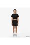 Regular Fit Women's Black T-Shirt - 3
