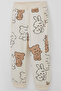 Girl's Tracksuit Set Cute Friends 2-6 Years Old, Cream - 8