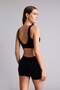 Ribbed Elastic Waist Black Seamless Boxer I0628Ax26Hs - 5