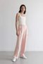 Wide Leg Crepe Fabric Palazzo Pants Pocketed High Waist Long Length Wide Leg F0083Ax25Sm - 3
