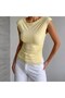 Flowy Short Sleeve Blouse - 3