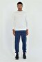 Men's Regular Fit Light Navy Blue Sweatpants - 8