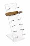 Pocket Knife Stand 2 Pin Transparent 5 Pieces