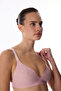 Pink Invisible Fit Triangle Bra - 3