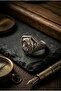 Special Design Masculine Adjustable Men's Ring with Eagle Figure