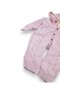 Winter Knitwear Baby Romper, Welsoft Inside, Buttoned, Hooded, Thick Plush Romper for 3-6-9-12 Months - 3