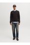 Strickpullover Einfarbig Strickpullover - 5