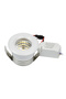Pure White 6000K White Finish Small COB 3W LED Spot Downlights Cabinet Ceiling Light Cut 30mm CRI90+ - 2