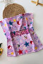 My Little One's Character Printed Hooded Children's Beach Towel - Lilac - 2