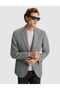 Gray Wool Blend Extra Slim Fit Jacket 50291942-Vr024 - 3