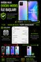 For Oppo Reno 5 Lite Case Camera Slider Matte Back Surface Color Frame Lens Cover - 3