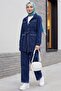 Stone Detailed Jacket Pants Jeans Set -Laci - 5
