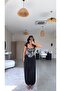 Black Silk Satin Shalwar - 5