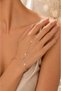 Anti-Tarnish Steel Mirrored Lip Chain Women's Silver Şahmeran Bracelet - 2