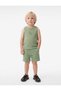 Cotton Embroidery Detailed Crew Neck Sleeveless Undershirt