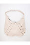 Women's Pearl Model Studded Detailed Shoulder Bag - 2