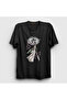 Unisex Black Byakuya Anime Bleach T-shirt127222tt