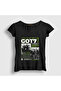Women's Black Forever Pop Got7 T-Shirt 597061Tt