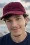Men's Seasonal Corduroy Burgundy Hat |   Daily Adjustable Baseball Cap - 3
