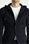 7 Drop Super Slim Fit Extra Slim Fit Hooded Sports Knitted Jacket - 5