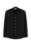 Long Sleeve Slim Fit Classic Nano Care Water Repellent Stain Resistant 4 Season Cotton Shirt - 6