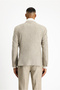 7 Drop Slim Fit Slim Fit Wool Striped Sports Italian Jacket - 6