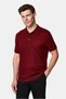 Regular Fit Polo Collar Embroidered 100% Mercerized Cotton T-Shirt