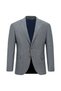 6 Drop Regular Fit Standard Cut Wool Mono Collar Fully Lined Classic Silk Blend Italian Jacket with Pockets
