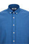 Long Sleeve Regular Fit Buttoned Collar Sporty Cotton Breathable Linen Look Shirt - 6