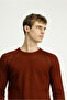 Crew Neck Regular Fit Patterned Knitwear Sweater - 4