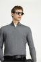 Regular Fit Half Turtleneck Zippered Knitwear Sweater - 3