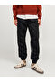 بنطلون كارغو جاك آند جونز 12258324 JPSTKANE JJROUPE JOGGER للرجال باللون الأسود - 2