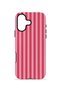 iPhone 16 Vorian Double Layer Case Raspberry Cabana - 4