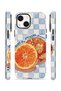 iPhone 14 Plus Vorian Double Layer Case Orange Press Collage - 2