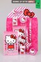 مجموعة Hello Kitty مكونة من 4 قطع - قلم رصاص مرخص وممحاة ومبراة قلم رصاص