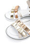 Children's Genuine Leather Copper Flat Sandals - 4