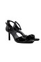 018-111 Black Patent Leather Women's Casual Shoes - 5