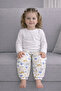 2-13 Years Old Girls' Pajama Bottoms 100% Cotton Combed Cotton Elastic and Cuffed Legs Comfortable Fit Baby Single Bottoms - 5
