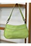 Aa Quality Genuine Leather Women's Luxury Green Hand and Shoulder Bag - 2